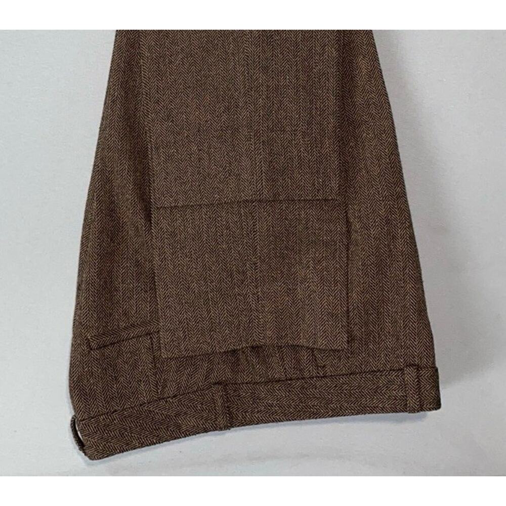 Banana Republic Reegan Fit Wool Blend Lined Flannel Dress Pants. Women's 4P, EUC - Picture 4 of 9